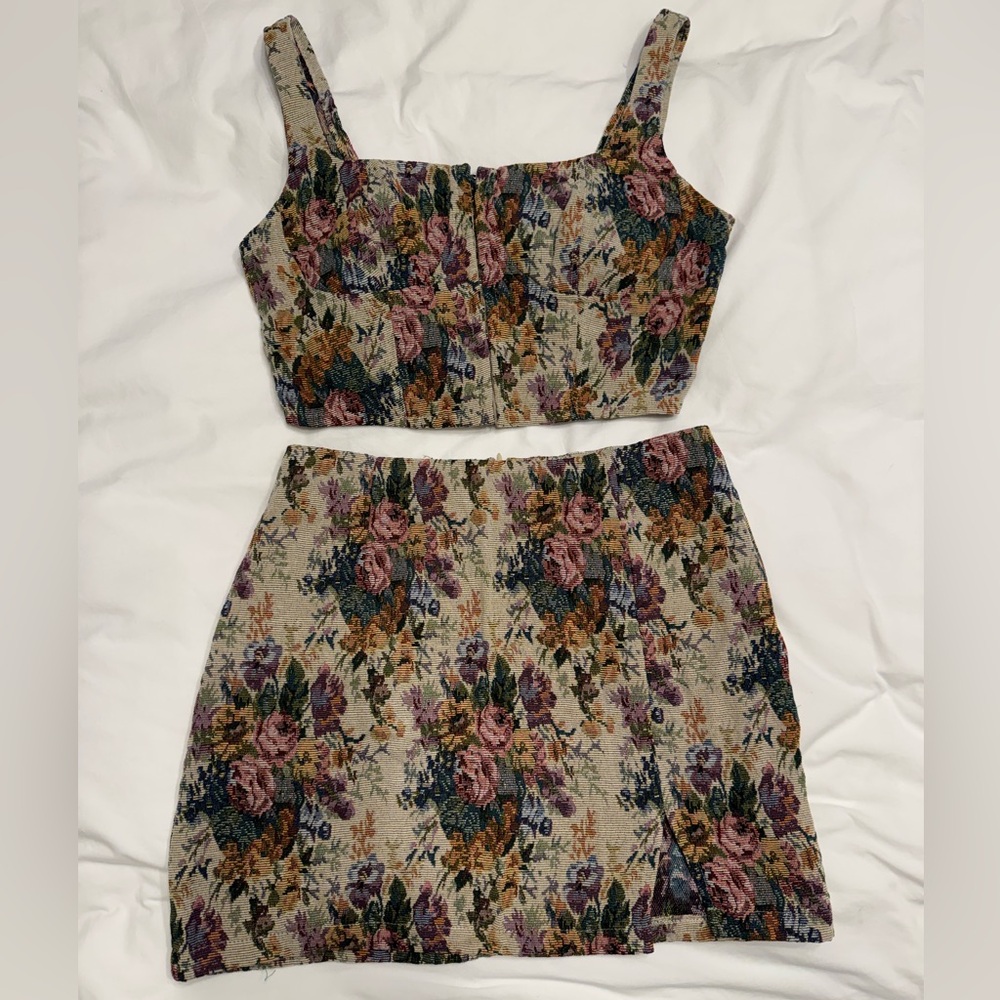 Wild Fable Matching Skirt and Tank Set